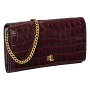 Burgunder Croc Medium Adair II Crossbody