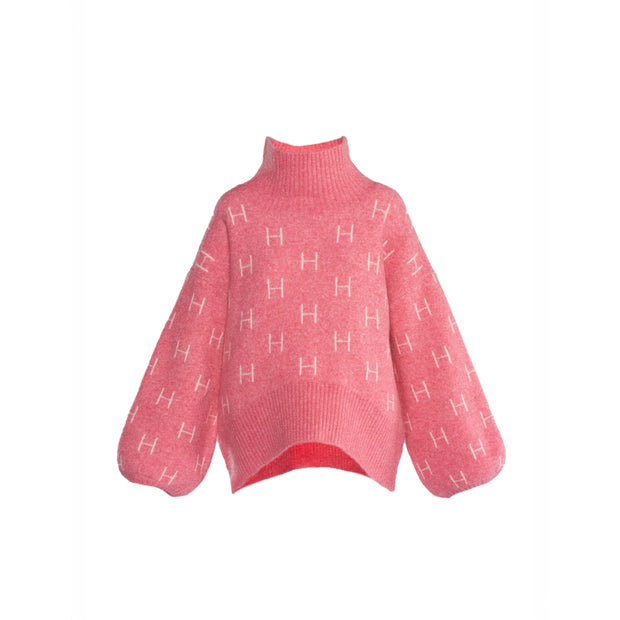 Fam short sweater Chateau rose