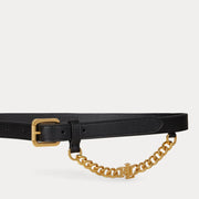Black Skinny Belte