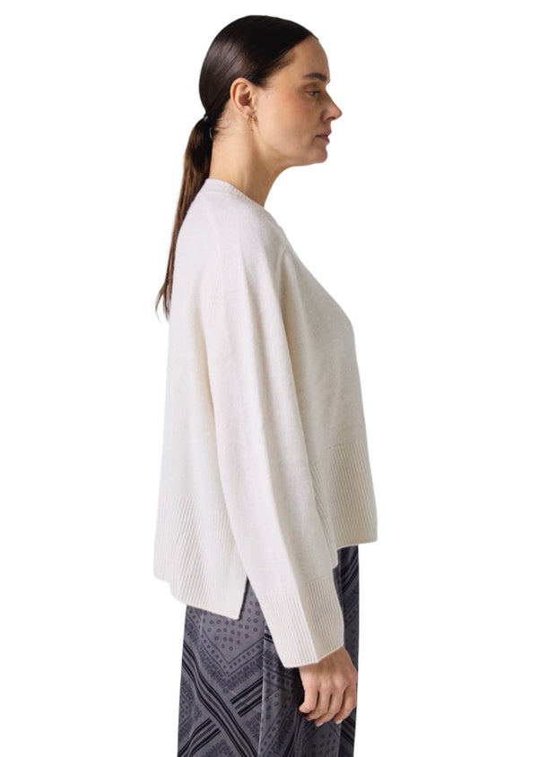 Ecru Pullover Rond