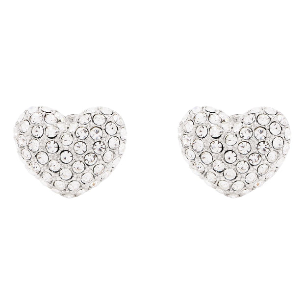 Sølv/Crystal Daisy Pave Earrings