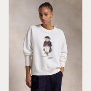 Offwhite Polo Bear Fleece Crewneck - Stilshoppen