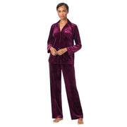 Lrl L/s Notch Collar Long Pant Pj Set