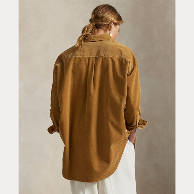 Tan Sport Shirt - Stilshoppen