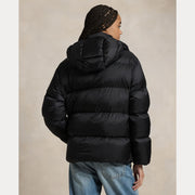 Sort Water-repellent Quilted Down Jacket - Stilshoppen