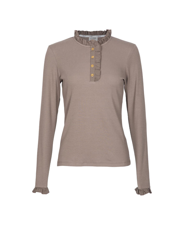 Brun Flory T-shirt - Stilshoppen