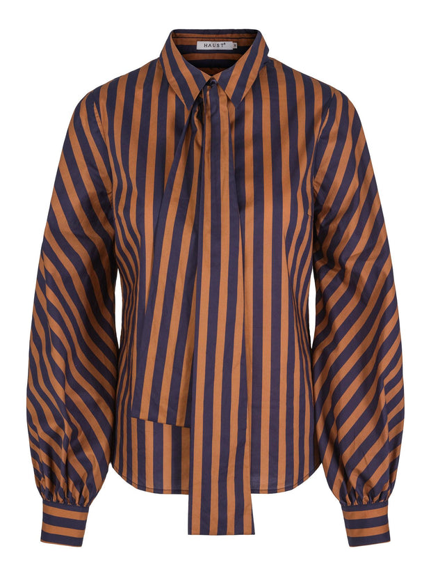 Detailed striped blouse - Stilshoppen
