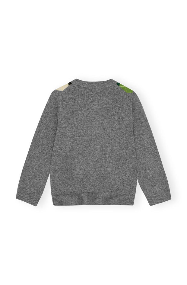 Cashmere Wool Mix Cardigan