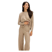 Mink Brushed Curved Sweater