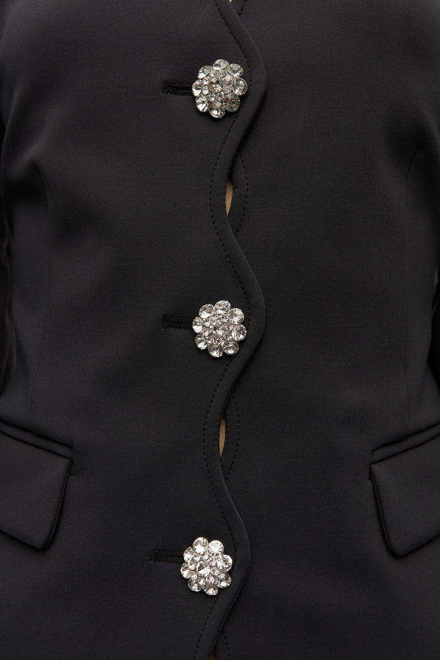 Scuba Neoprene Blazer