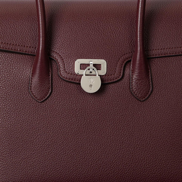 Burgunder Large Satchel