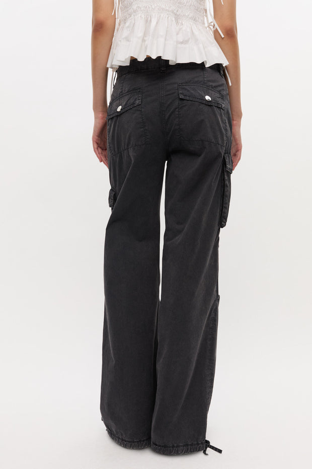 Washed Cotton Twill Pants