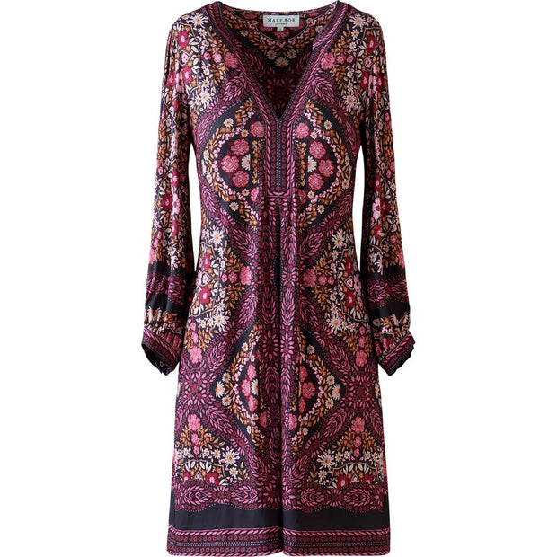 Wine Malayah Dress - Stilshoppen