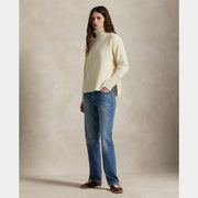 Cream Long Sleeve Pullover - Stilshoppen