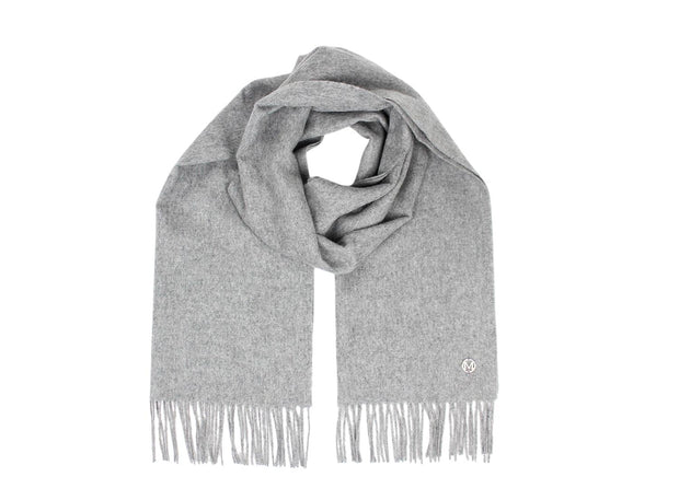 Sort Singelcorored Lambswool scarf