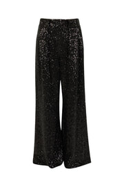 Sort Mister Sequins Trousers - Stilshoppen