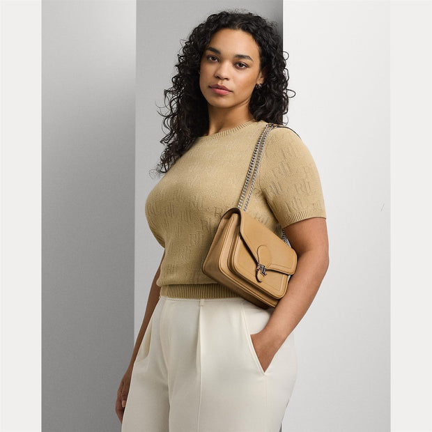 Camel Pebbled Small Bradley bag - Stilshoppen