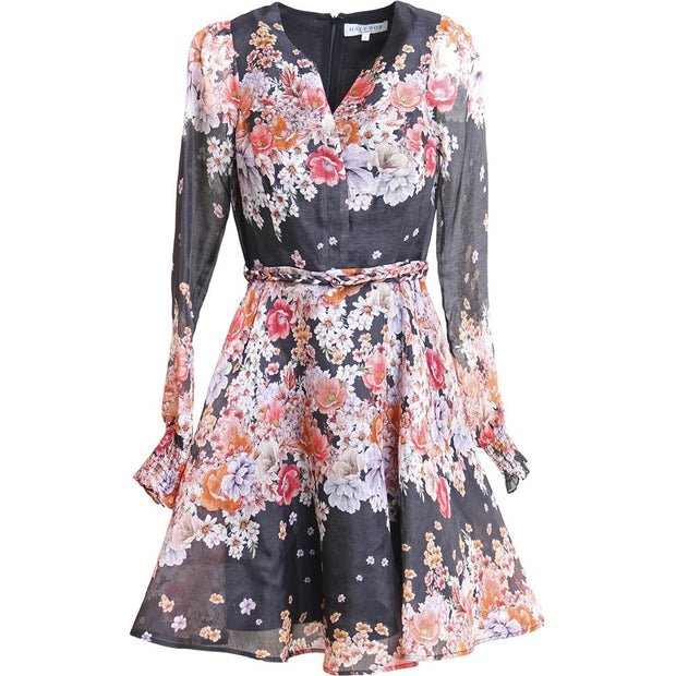 Sort Violetta Dress - Stilshoppen