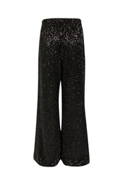 Sort Mister Sequins Trousers - Stilshoppen