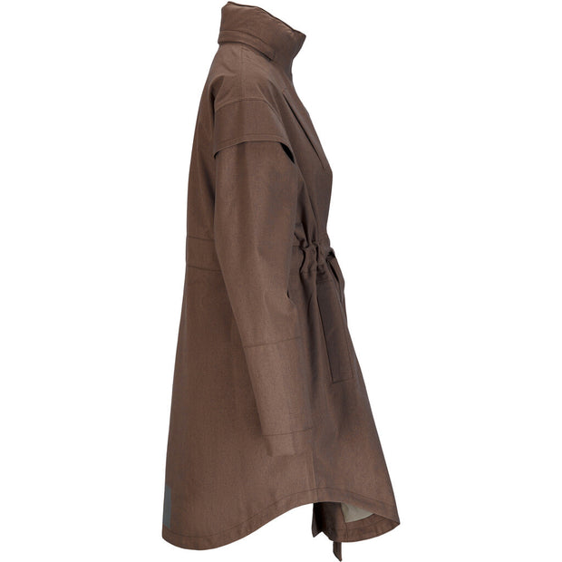 Brun Monsun Coat - Stilshoppen