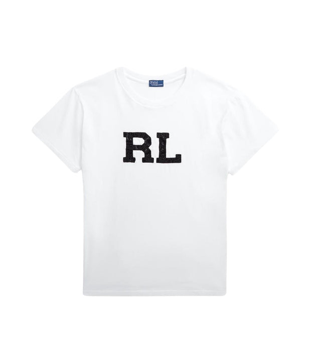 Hvit RL t-shirt - Stilshoppen