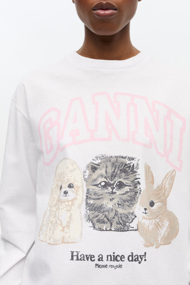 Re-cut Heavy Animals Long Sleeve