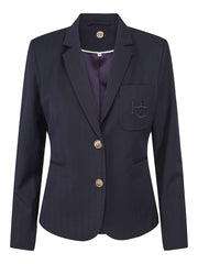 Navy Classic Logo Blazer - Stilshoppen