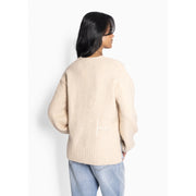 Sofie V-neck sweater Summer sand