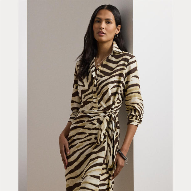Zebra-Print shirt dress - Stilshoppen
