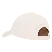Ecru Washed Cotton Canvas Cap - Stilshoppen