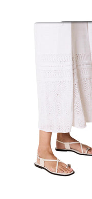 White Pomek long cardigan - Stilshoppen