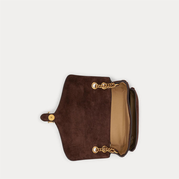 Brun Sued Medium Bradley Convertible Bag - Stilshoppen