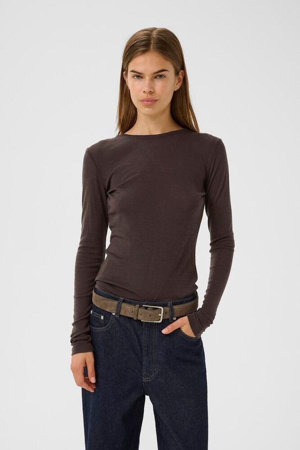 Brun GZninia Roundneck - Stilshoppen