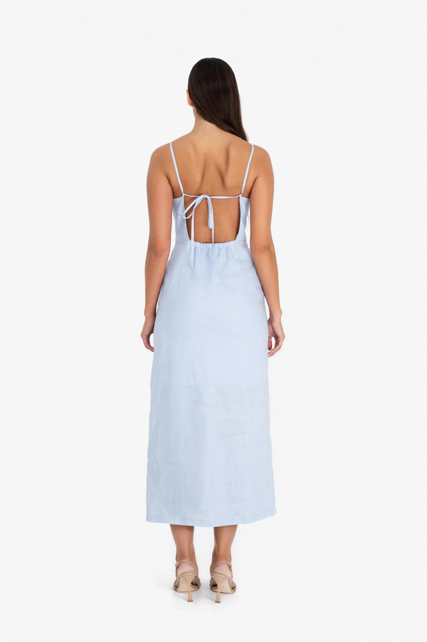 Blå Bianca Dress - Stilshoppen