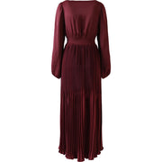 Wine Alisson Dress - Stilshoppen