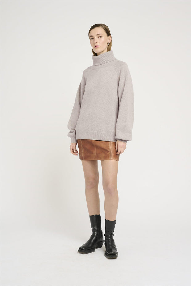 String Melange ManziGZ Wool rollneck - Stilshoppen