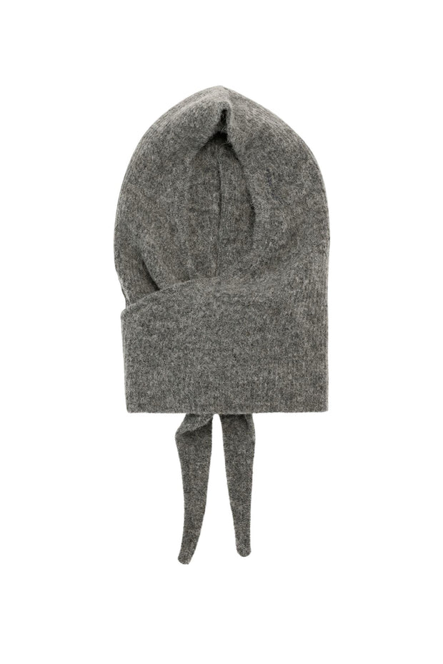 Grå Soft Wool Balaclava - Stilshoppen