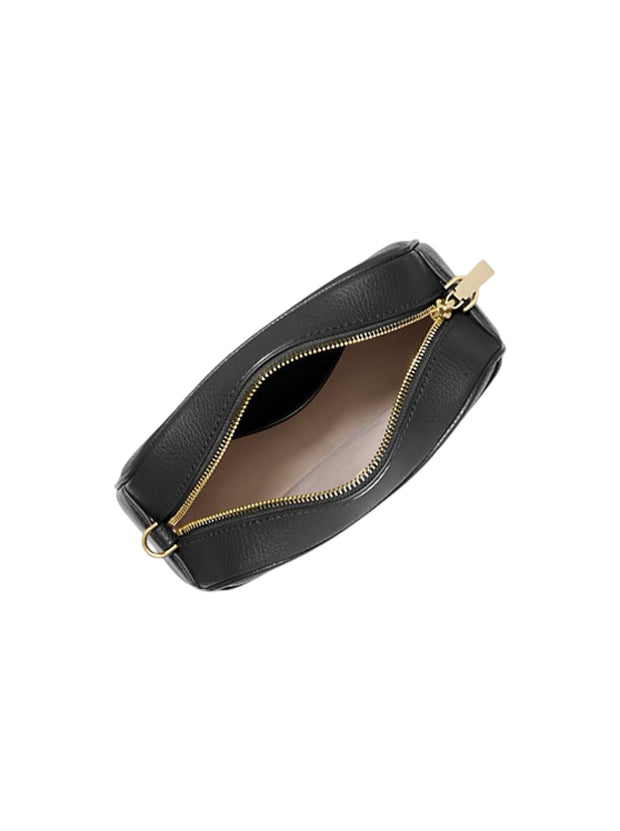 Sort Jet Set Camera Crossbody Bag - Stilshoppen
