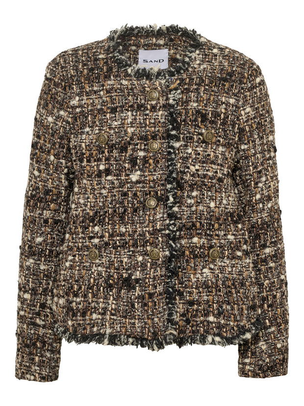 Mørkbrun Florina Jacket