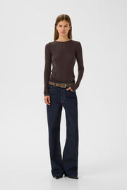 Brun GZninia Roundneck - Stilshoppen
