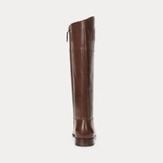 Brun Justine Leather Riding Boot - Stilshoppen