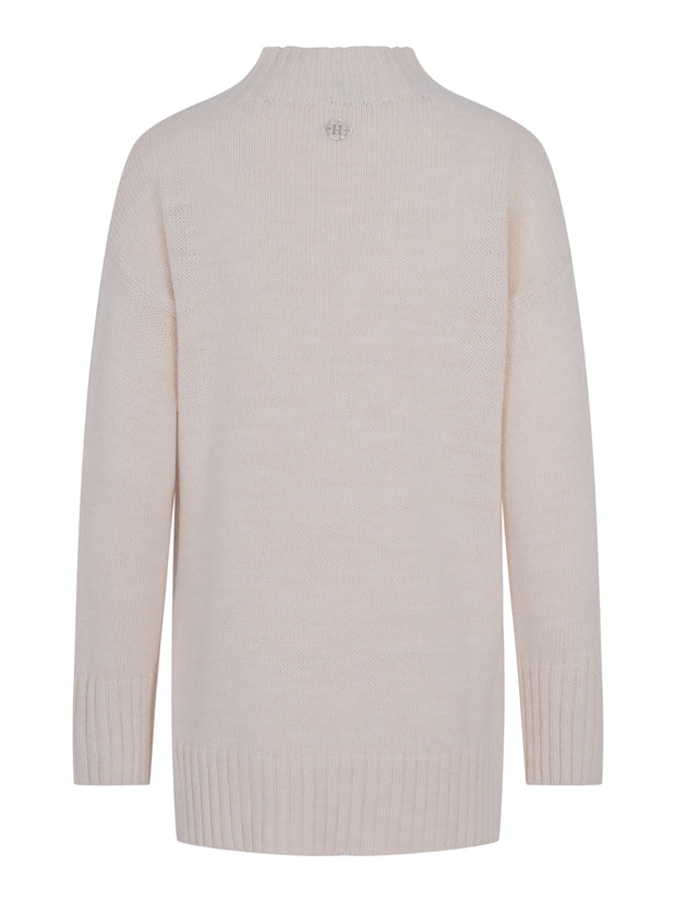 Ecry Knitted Best Pullover - Stilshoppen