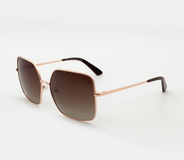 Billie Rose Gold Sunglasses - Stilshoppen