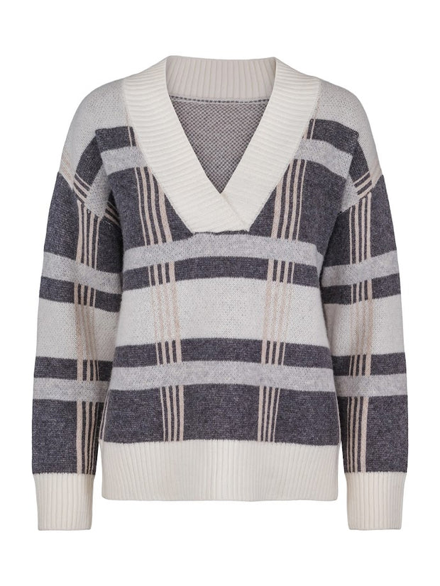 Multifarget Benji Sweater - Stilshoppen