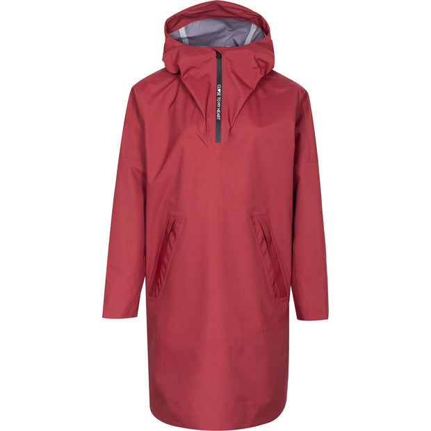 Rød Rain Poncho - Stilshoppen