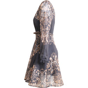 Sort Aspyn Short Dress - Stilshoppen