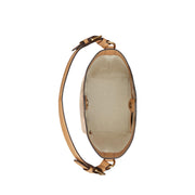 Beige Leather Medium Witley Bucket Bag - Stilshoppen