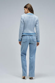 Jeansblå Jacket - Stilshoppen