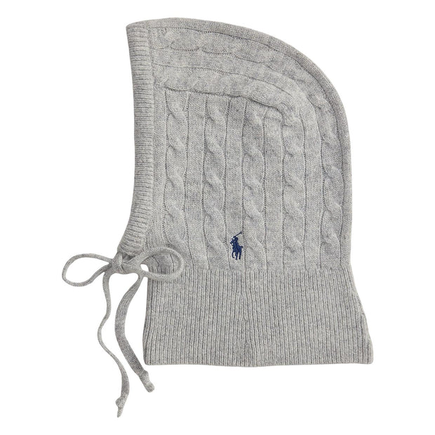 Grey Cashmere Cable Hat - Stilshoppen