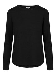 Sort Mela Sweater - Stilshoppen